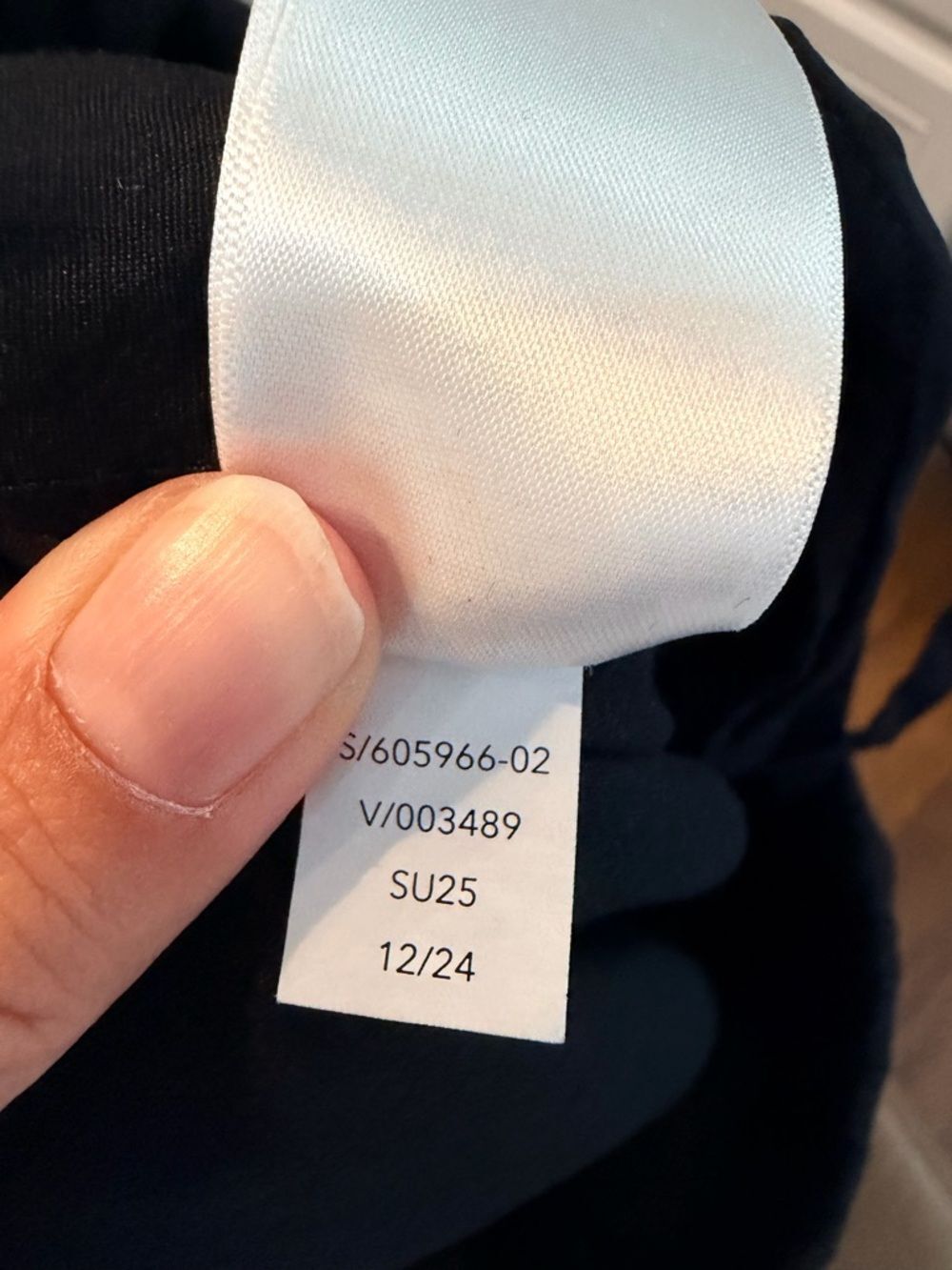 Athleta Paradise Midrise Wide Leg Linen Blend Pant Womens Size Medium Black - Picture 10 of 10